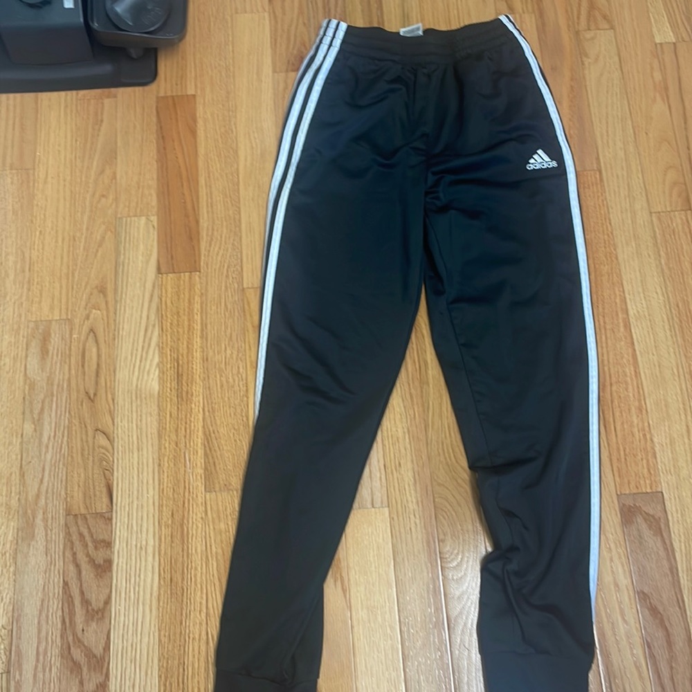 Boys Adidas track pants size large excellent condition
